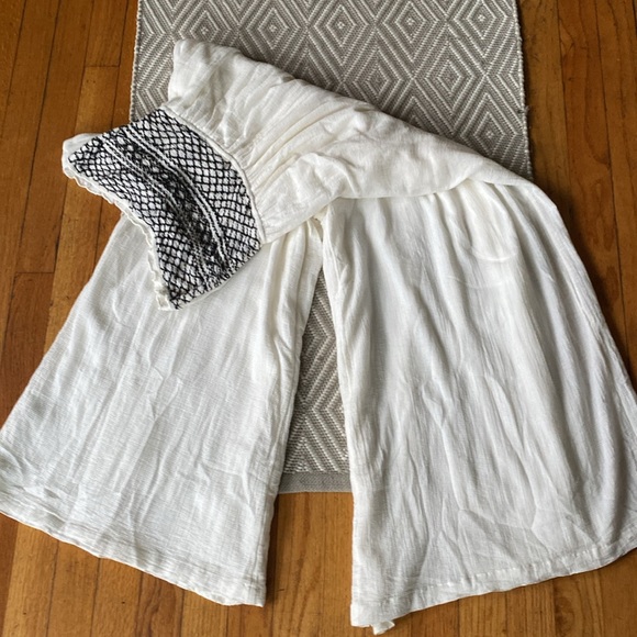 New sz S Carmen convertible one-piece smocked bandeau luxury jumpsuit - Picture 10 of 16